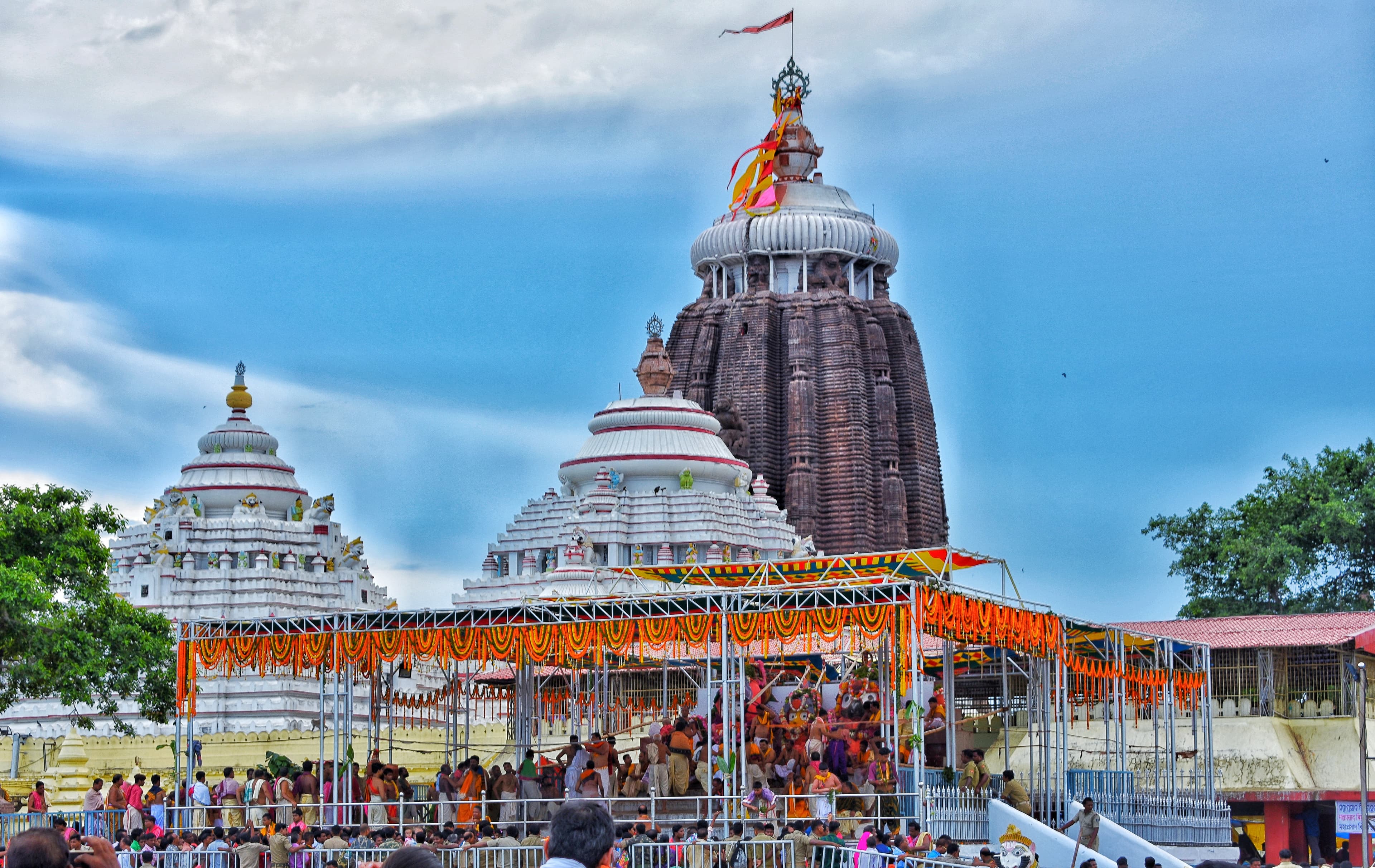 Majestic Spires of Jagannath Temple Puri